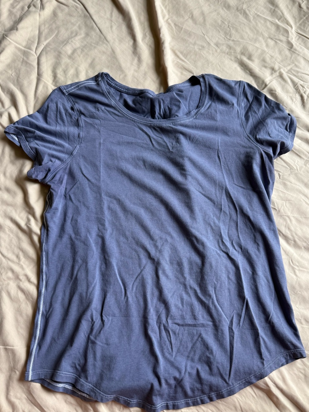 lululemon athletica Navy Short Sleeve Crew Tee